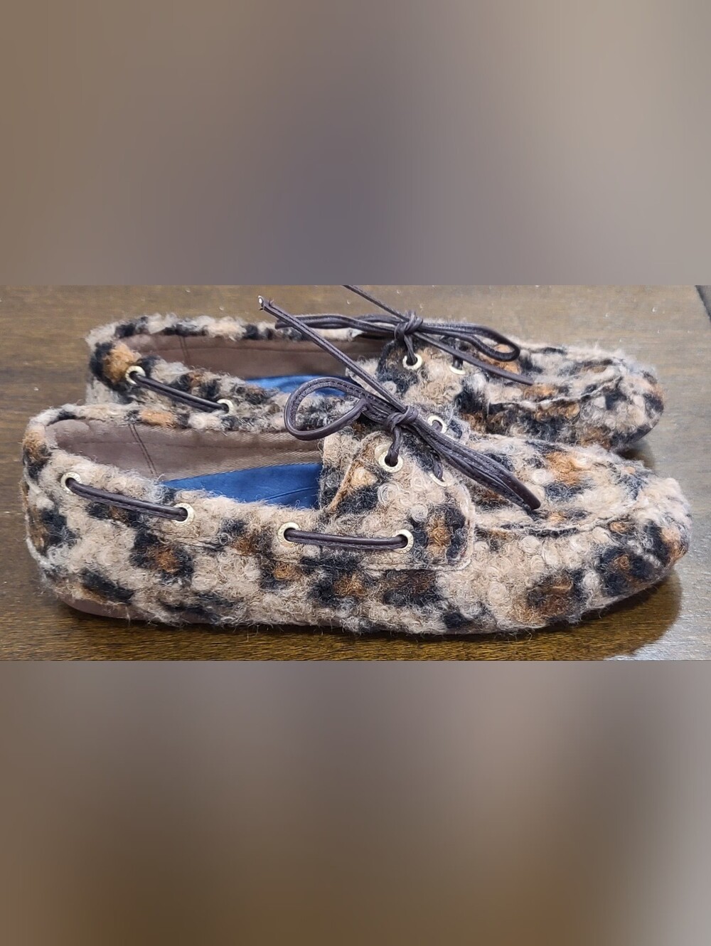 Sperry Slimboat Leopard Boat Shoe Women's